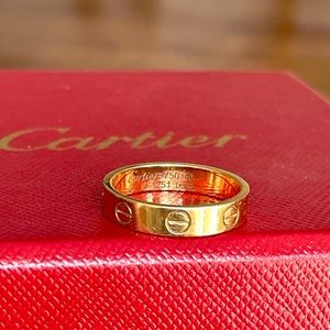 Cartier love ring